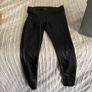 Leather express leggings